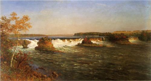 Falls of Saint Anthony - Albert Bierstadt