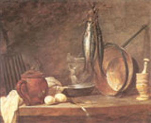 Fast Day Meal - Jean Baptiste Simeon Chardin