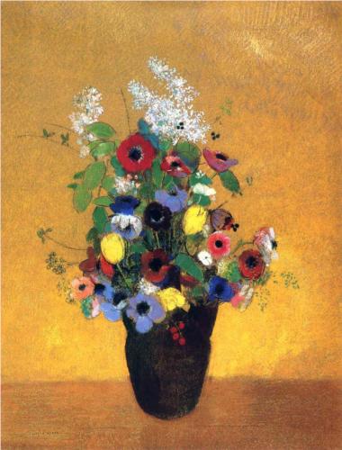 Flowers 1905 - Odilon Redon