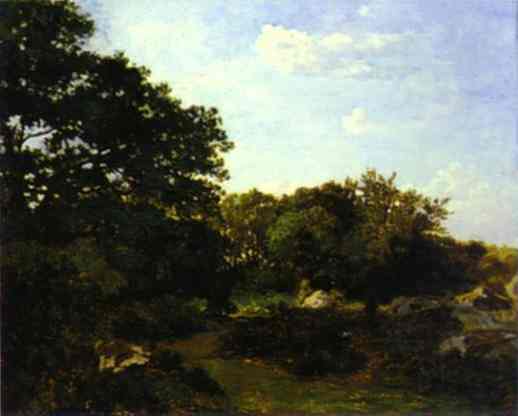 Forest of Fontainebleau - Frederic Bazille