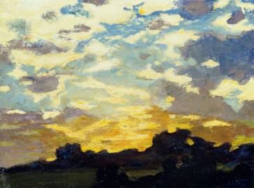 Golden Sunset - Edward Henry Potthast