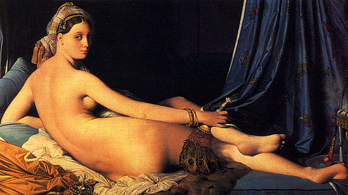 Grand Odalisque - Jean Auguste Dominique Ingres