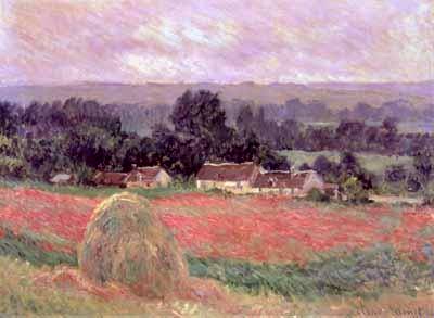 Haystack at Giverny - Claude Monet