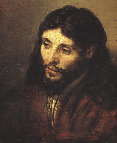 Head of Christ - Rembrandt van Rijn