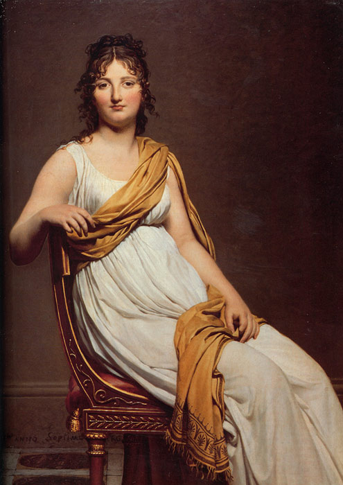 Henriette de Verninac - Jacques Louis David