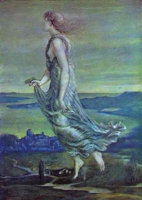 Hesperus The Evening Star Edward Coley Burne Jones