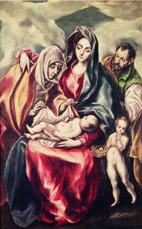 Holy Family - El Greco