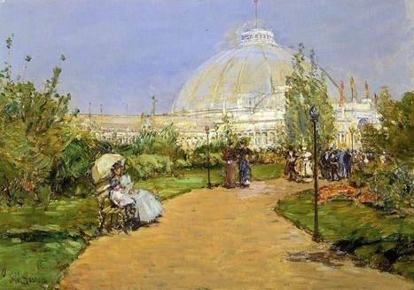 Horticultural Building, Worlds Columbian Exposition - Childe Hassam