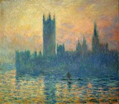 Houses of Parliament Sunset - Claude Monet