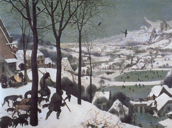 Hunters in the Snow - Pieter Bruegel
