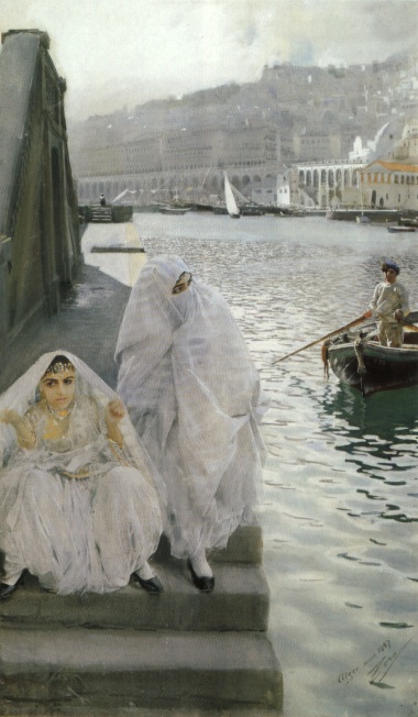 In the Harbour by Algier - Anders Zorn