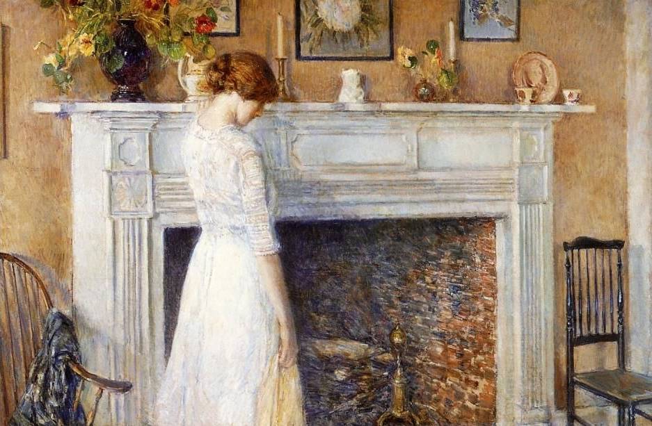 In the Old House - Childe Hassam