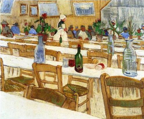 Interior of a Restaurant II - Vincent Van Gogh