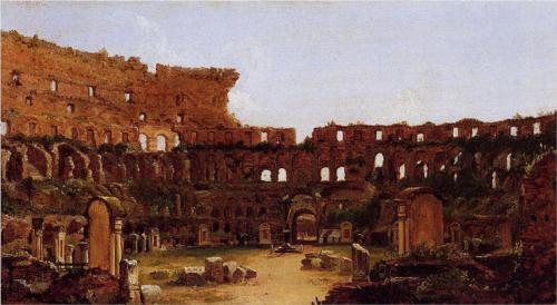 Interior of the Colosseum, Rome - Thomas Cole