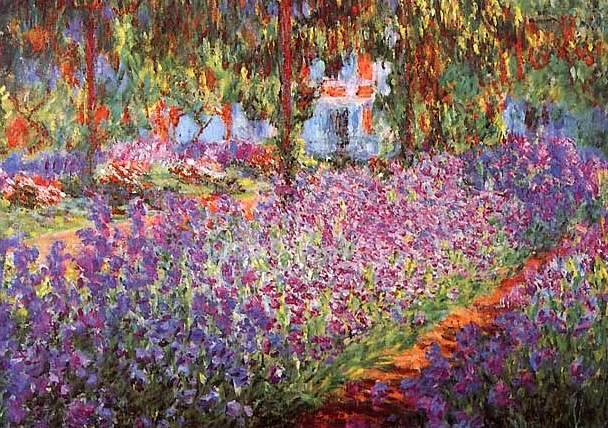 Jardin a Giverny - Claude Monet