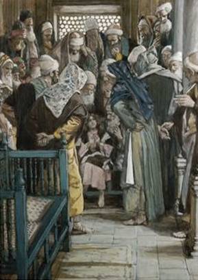 Jesus Sitting in the Midst of the Doctors - James Tissot