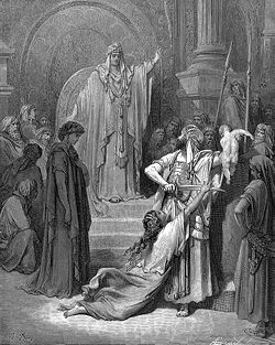 Judgment of Solomon - Gustave Dore