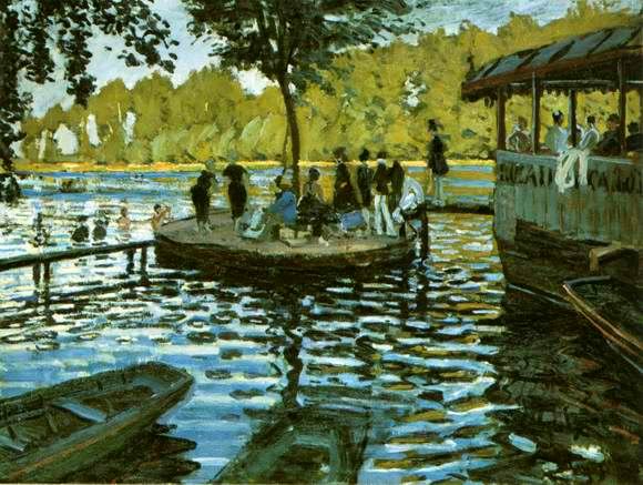 La Grenouillere - Claude Monet