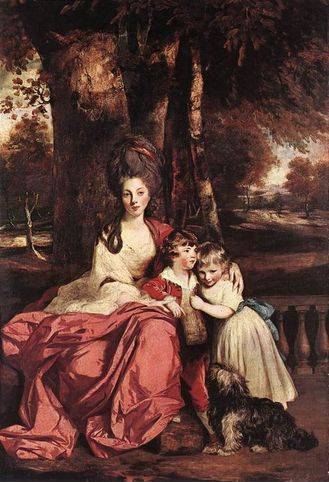Lady Elizabeth Delme and her Children - Joshua Reynolds