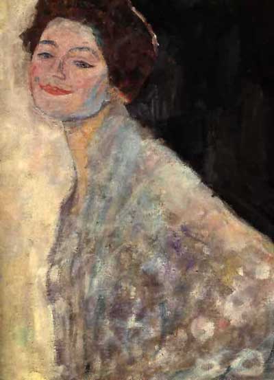 Lady in White - Gustav Klimt