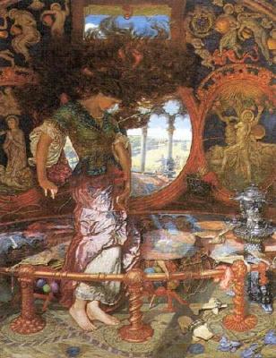 Lady of Shallot - William Holman Hunt