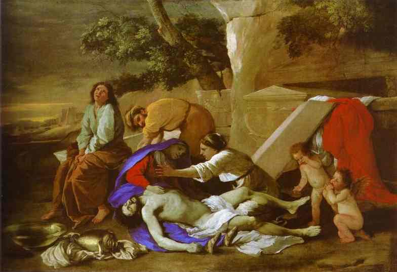 Lamentation over Christ - Nicolas Poussin