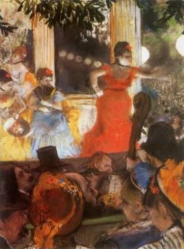 Le Cafe Concert - Edgar Degas