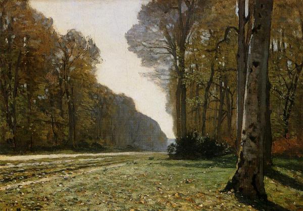 Le Pare de Chailly in the Forest - Claude Monet