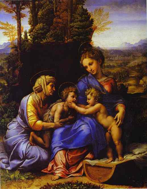 Little Holy Family - Raffaello Raphael Sanzio