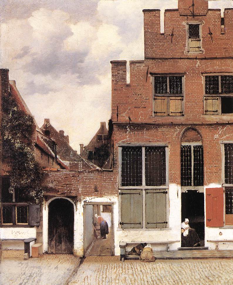 The Little Street - Jan Vermeer van Delft