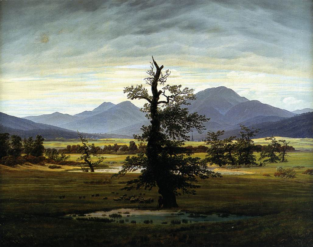 Lonely Tree - Caspar David Friedrich