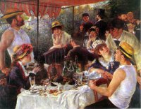 Lunch at the Boating Party - Pierre Auguste Renoir