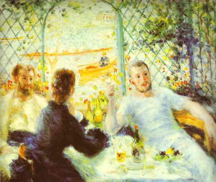 Luncheon of the Boating Party - Pierre Auguste Renoir