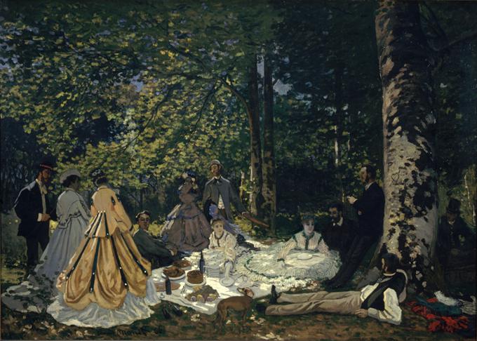 Luncheon on the Grass - Claude Monet