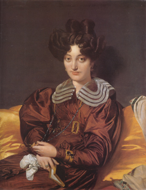 Madame Marie Marcotte - Jean Auguste Dominique Ingres