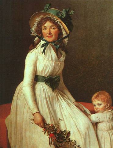 Madame Seriziat - Jacques Louis David