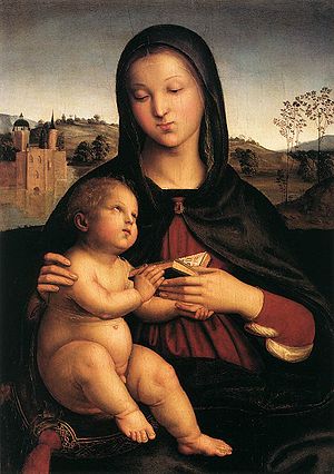 Madonna and Child - Raffaello Raphael Sanzio