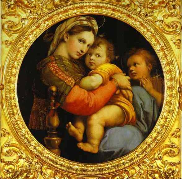 Madonna della Sedia - Raffaello Raphael Sanzio
