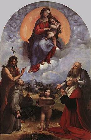 Madonna di Foligno - Raffaello Raphael Sanzio