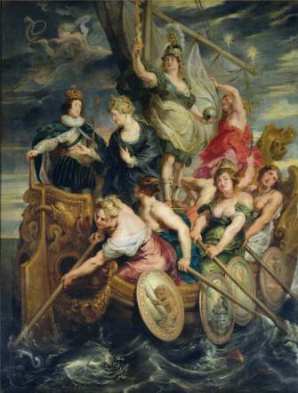 Majority of Louis XIII - Peter Paul Rubens