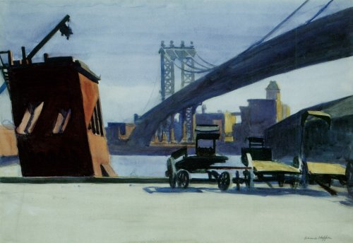 Manhattan Bridge - Edward Hopper