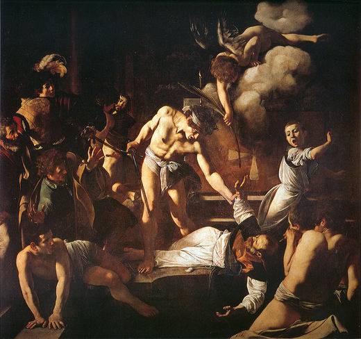 Martyrdom of St. Matthew - Michelangelo Merisi da Caravaggio
