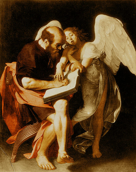 Matthew and the Angel - Caravaggio