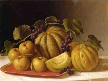 Melons and Yellow Apples - John F Francis
