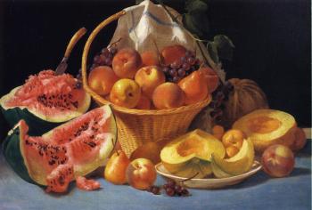 Melons, Peaches and Grapes - John F Francis