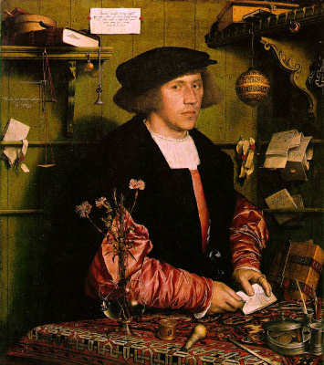The Merchant - Hans Holbein