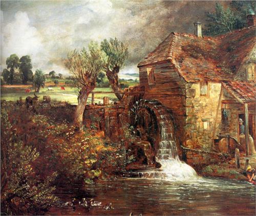Mill at Gillingham, Dorset - John Constable