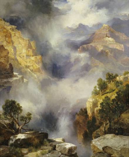 Mist in the Canyon - Thomas Moran