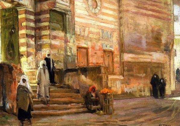 Mosque in Cairo - Henry Ossawa Tanner
