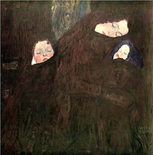 Mother with Children - Gustav Klimt